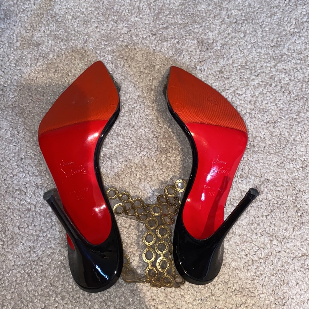 Christian Louboutin slip on heels - Picture 4 of 4